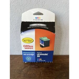 Office Depot Lexmark 26 Tri Color‎ Ink Dell T0530